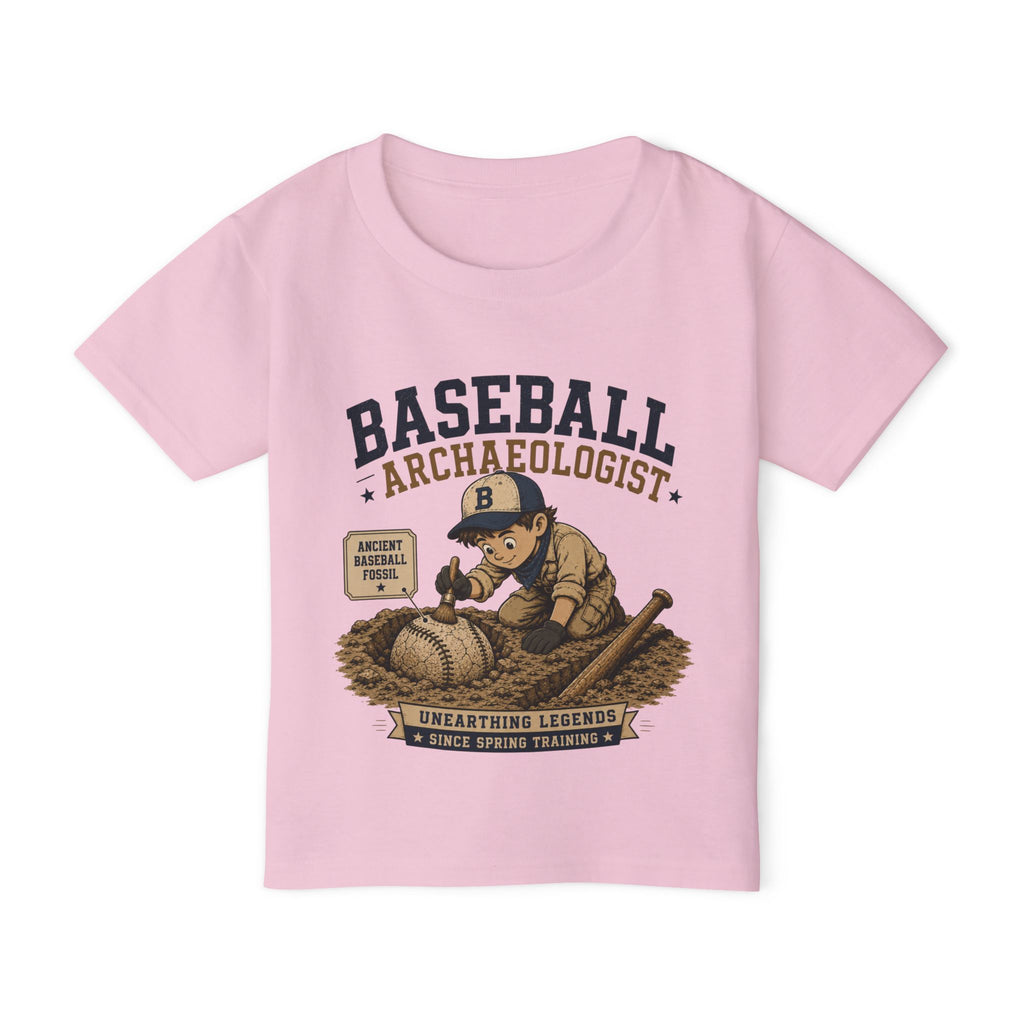 Toddler Baseball Archaeologist - Future Legend & Dirt Digger Tee