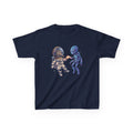 "Greetings" Kiwi Astronaut and Alien + Youth Size