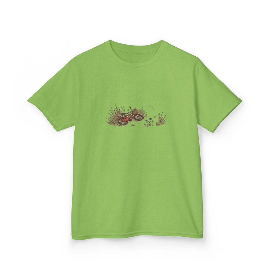 "Almost Home" Bicycle Resting T