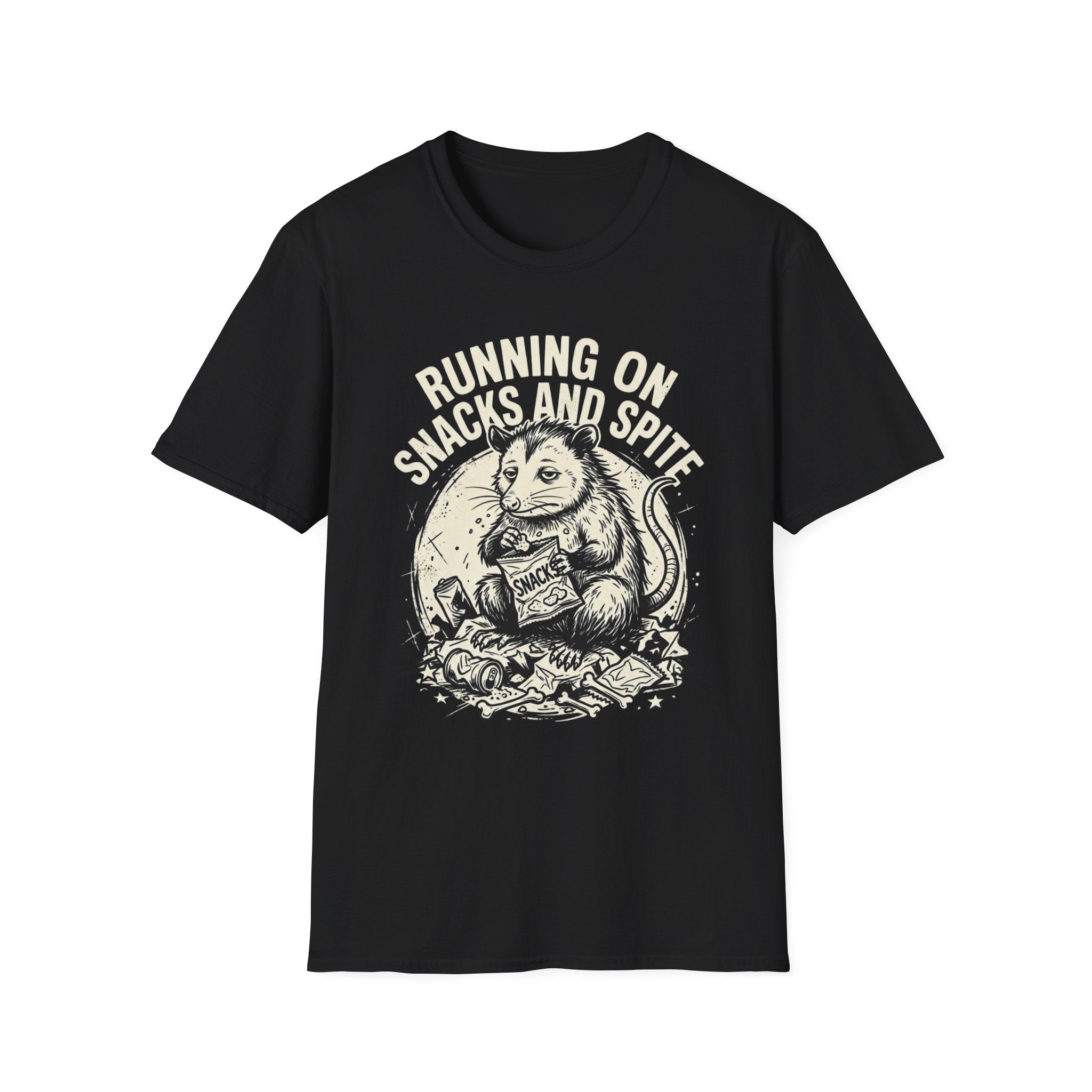 Running on Snacks and Spite Opossum T +Adult Size