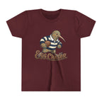Kiwi Rugby Youth Tee — 'Egg Chaser' Vintage Sports Kids Shirt