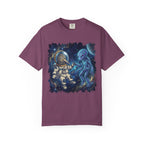 Astronaut & Alien Friendship Tee — Space Adventure Graphic T-Shirt