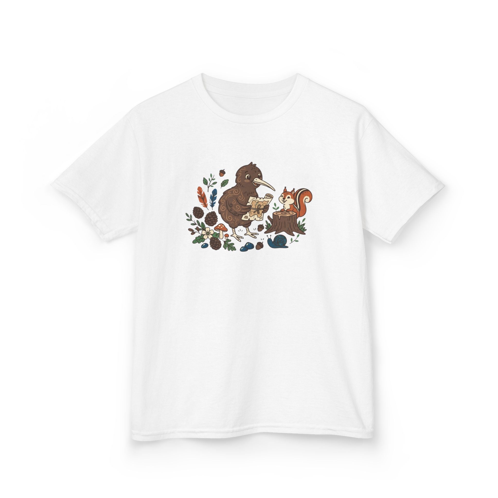 Woodland Friends Kiwi & Squirrel Graphic