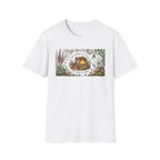 "The World Is Wild But Here Is Warm" Cozy Forest Fox Tee