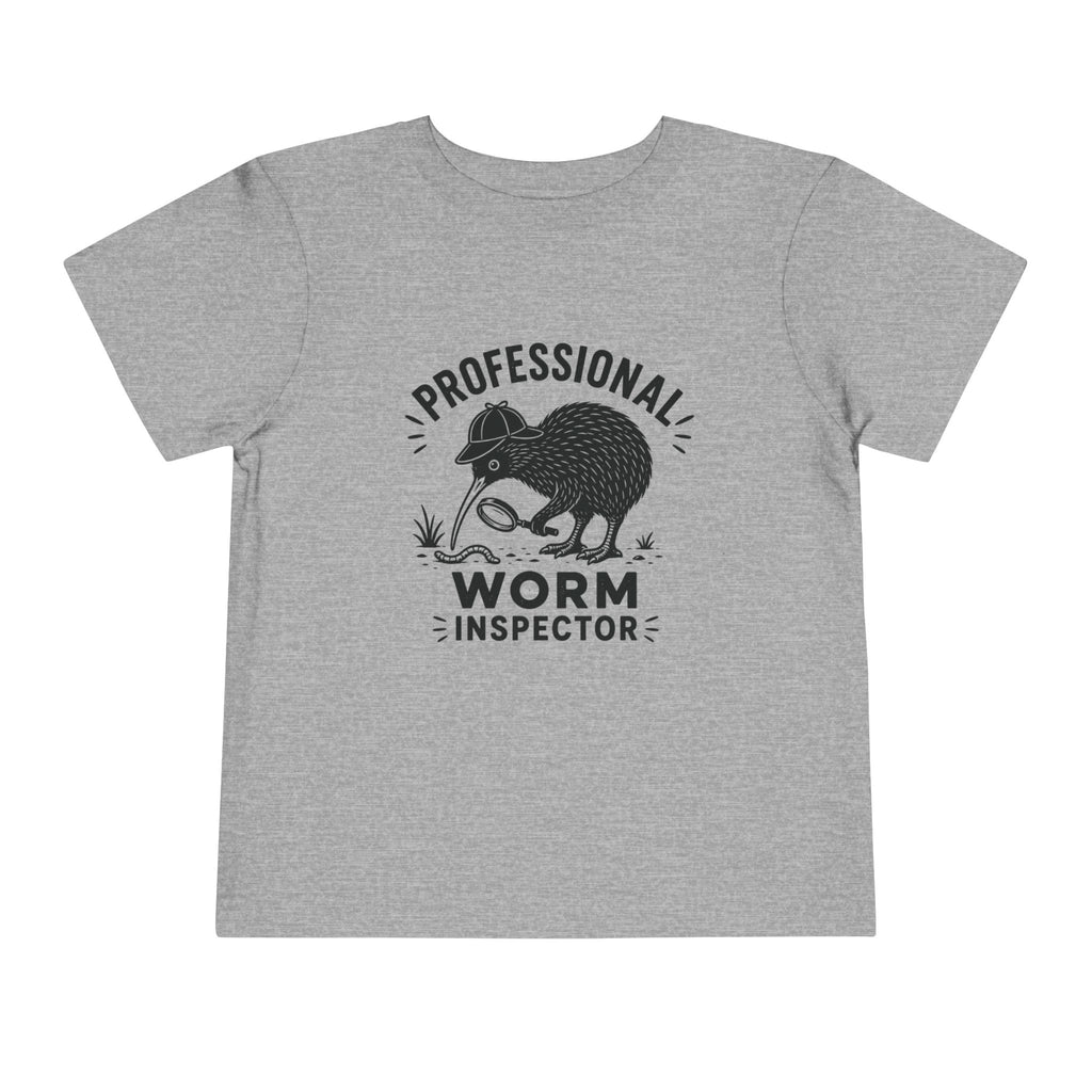 “Professional Worm Inspector” Kiwi Bird Kids Shirt