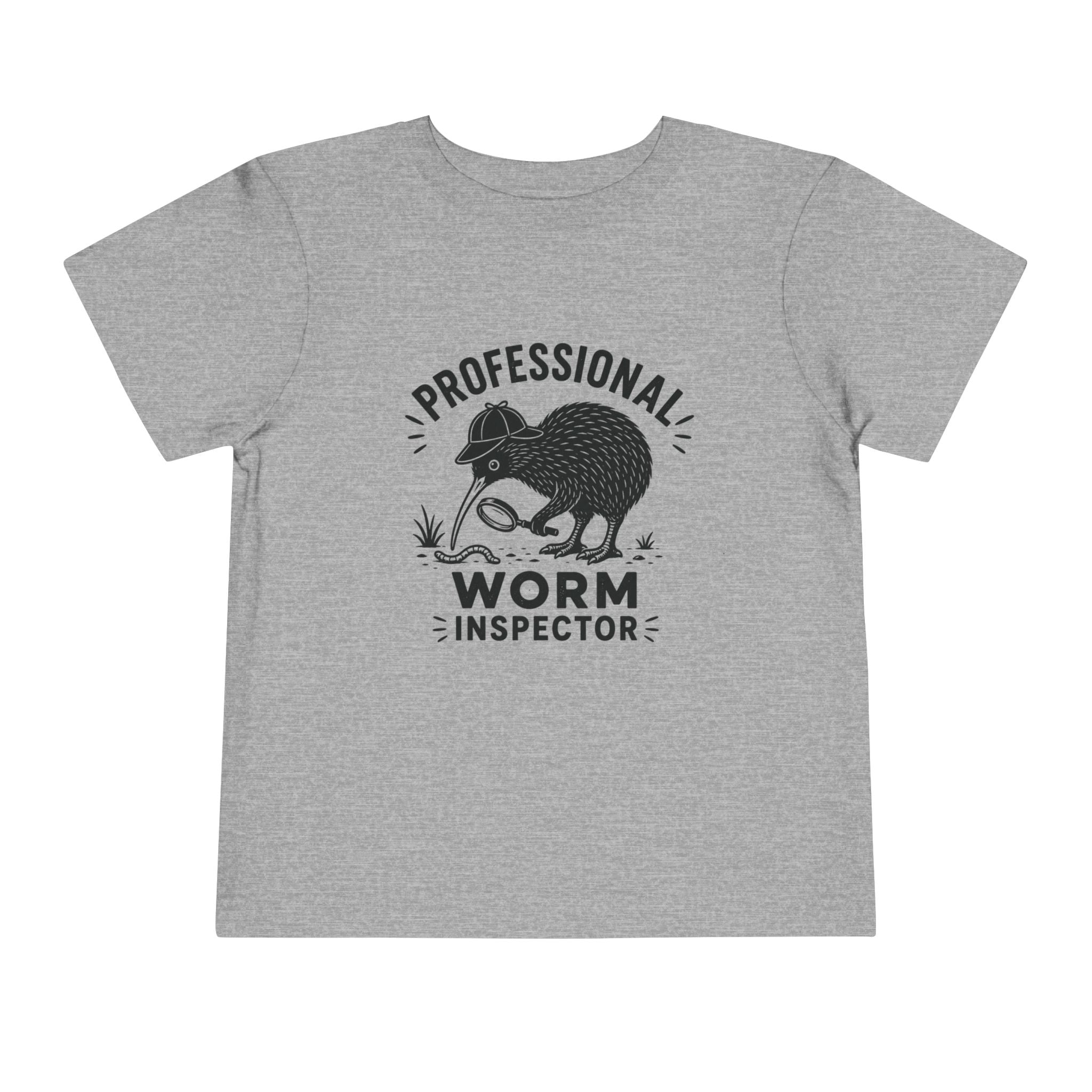 “Professional Worm Inspector” Kiwi Bird Kids Shirt