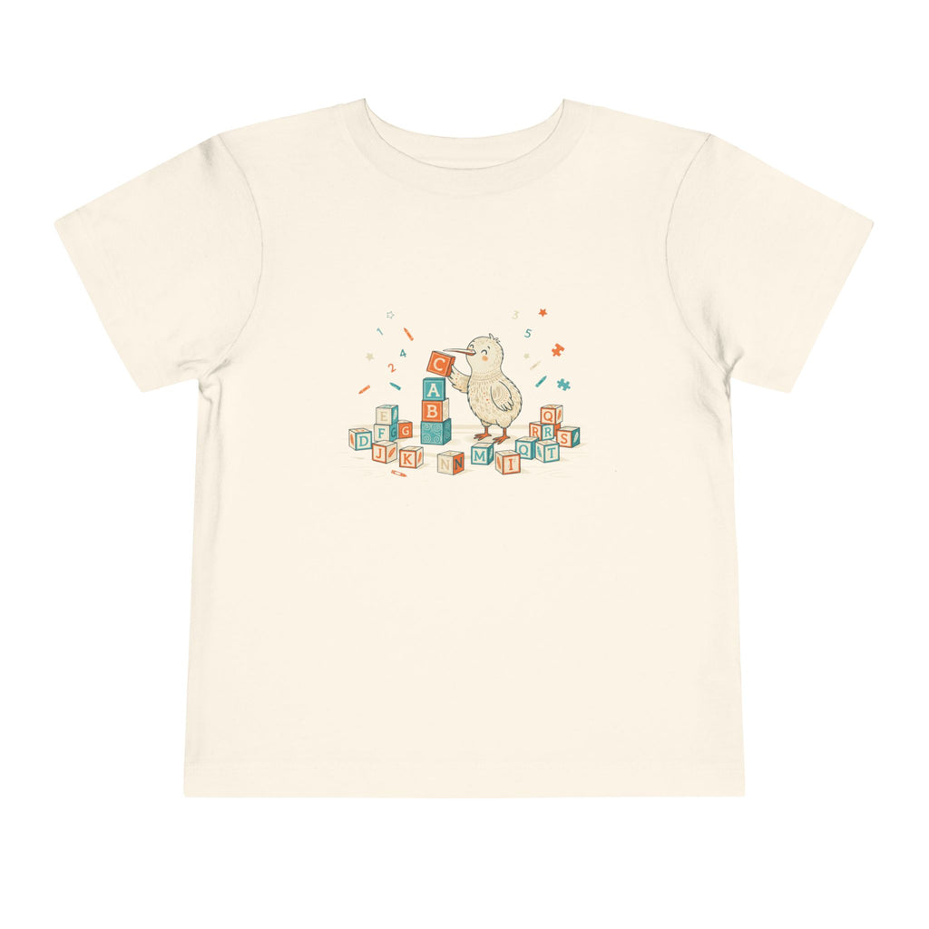 Kiwi Bird with ABC Blocks Infant Playtime Shirt