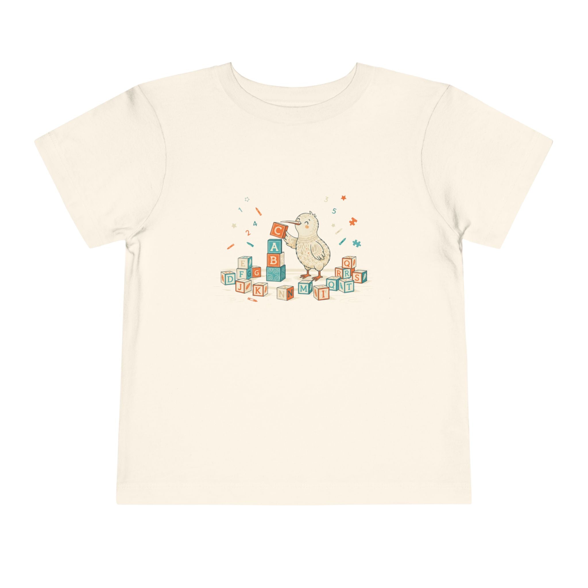 Kiwi Bird with ABC Blocks Infant Playtime Shirt