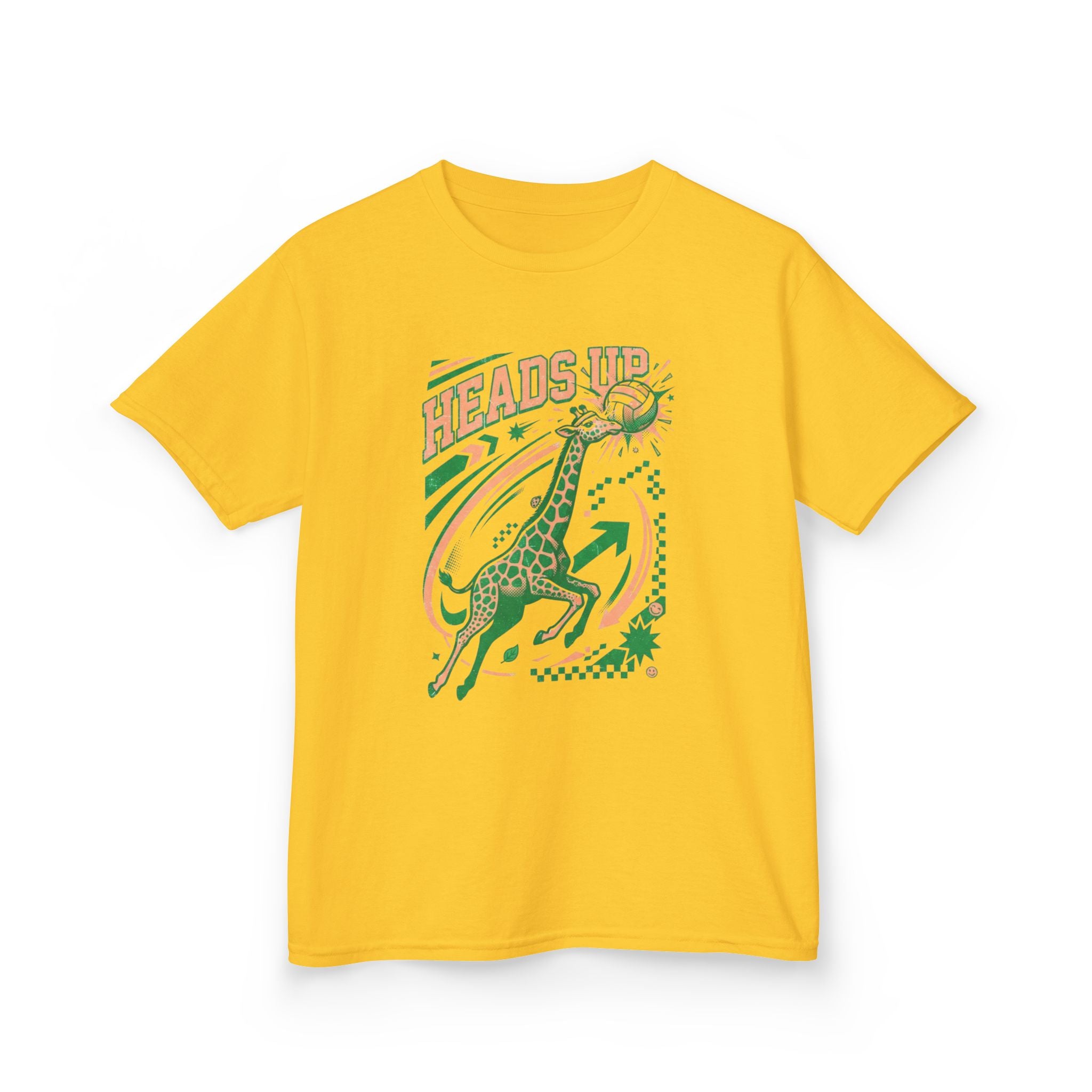 'Heads Up' Volleyball Giraffe T