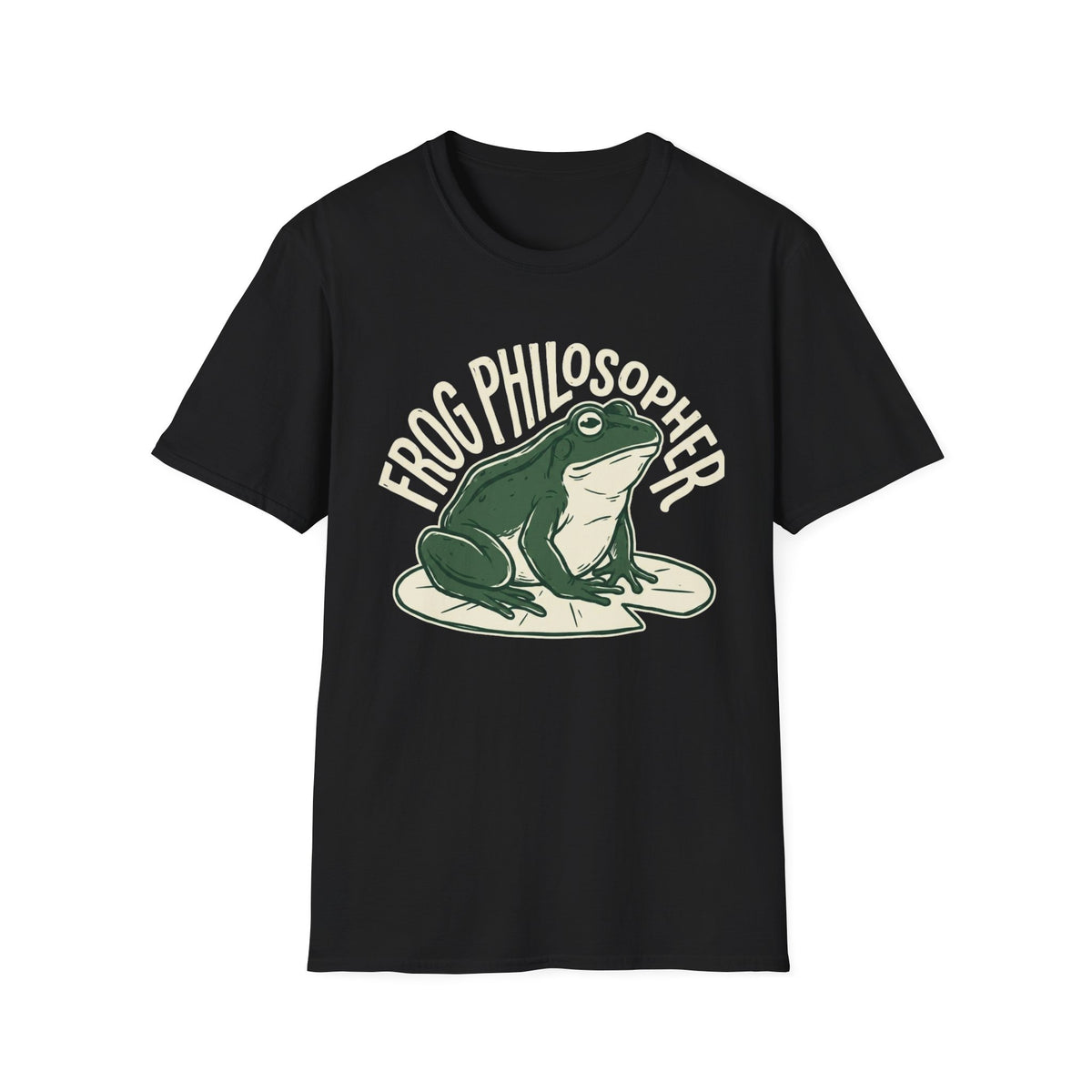 Frog Philosopher T +Adult Size