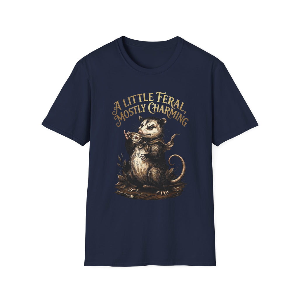 A Little Feral, Mostly Charming T + Adult Size