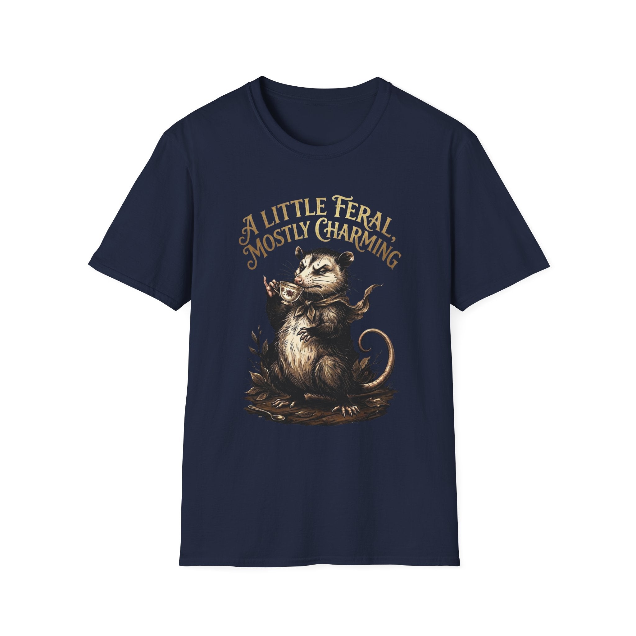 A Little Feral, Mostly Charming T + Adult Size