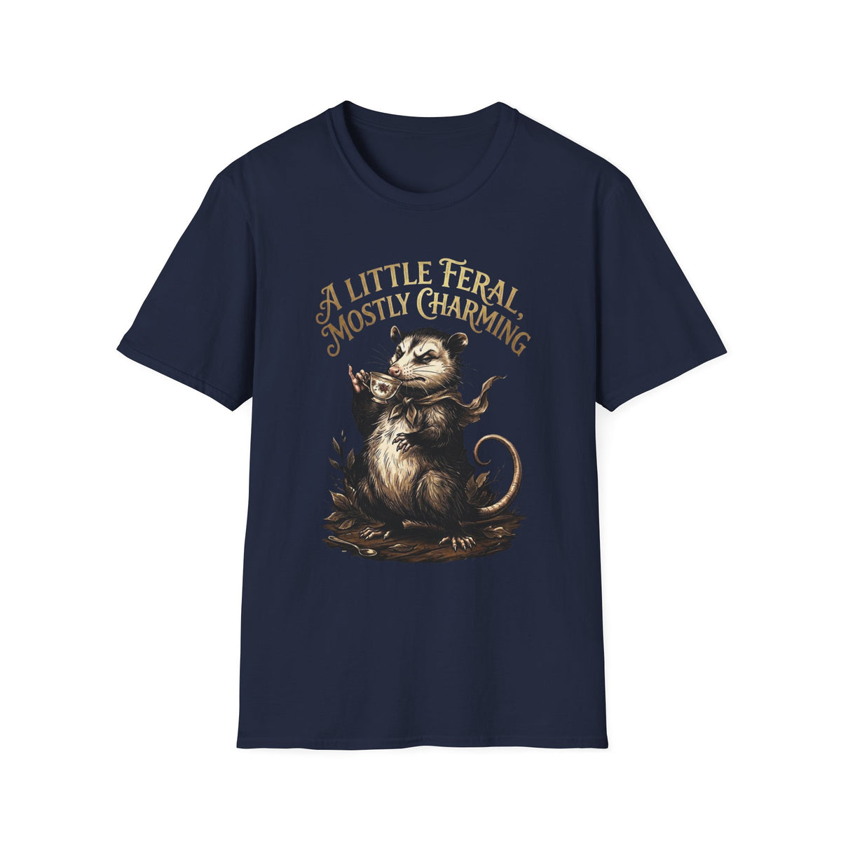 A Little Feral, Mostly Charming T + Adult Size