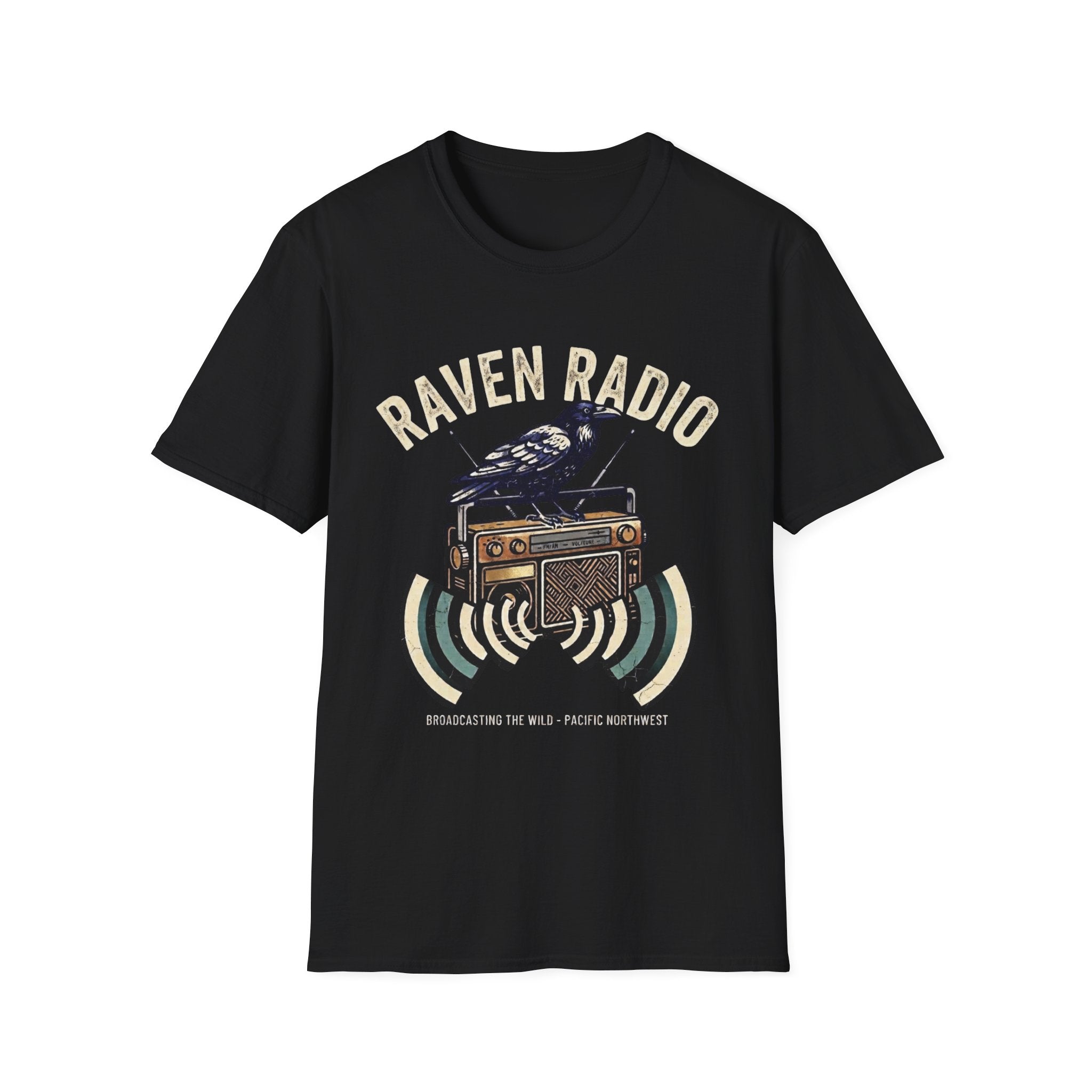 Raven Radio Tee +Adult Size