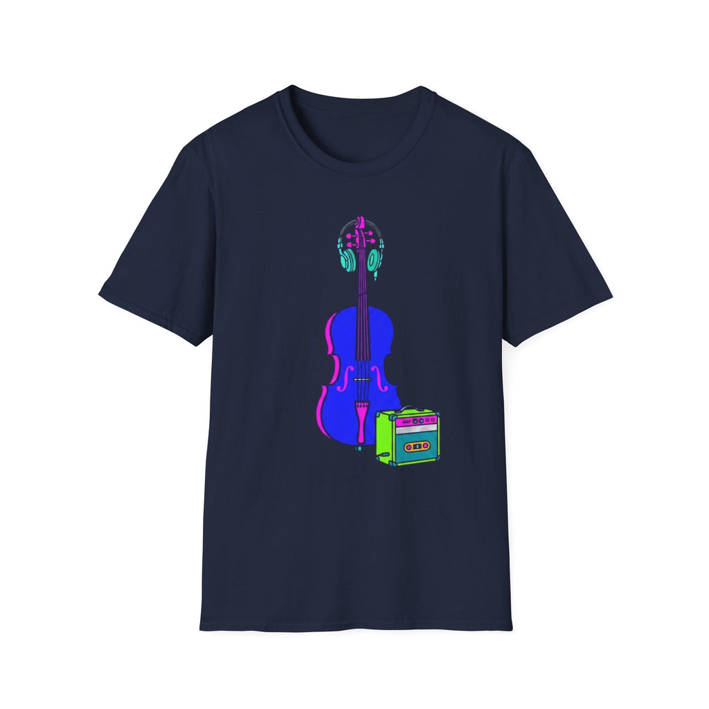 Cello with Headphones Design