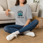 Stay Wild Mountain Emblem T-Shirt