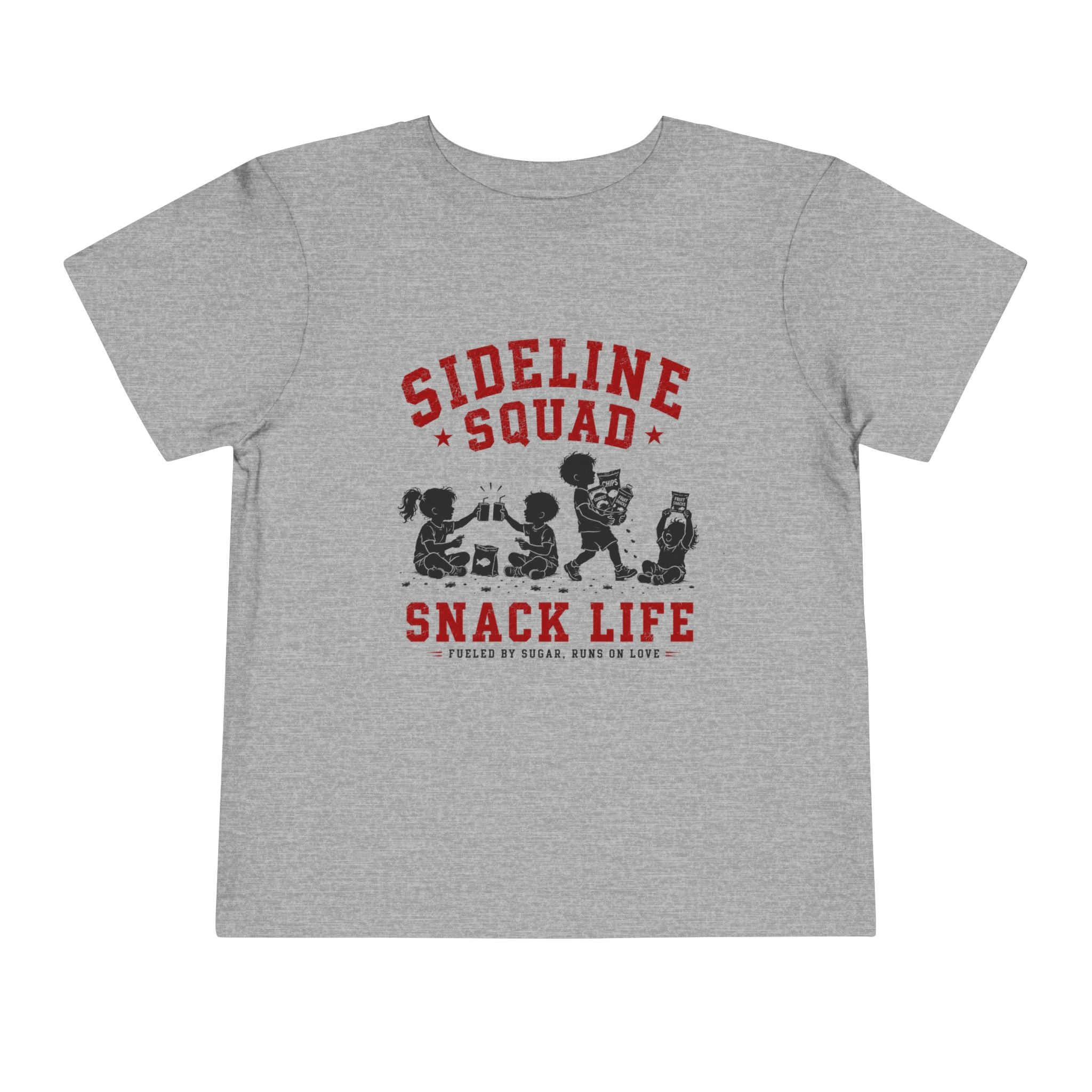 "Sideline Squad Snack Life" Toddler Sideline Shirt