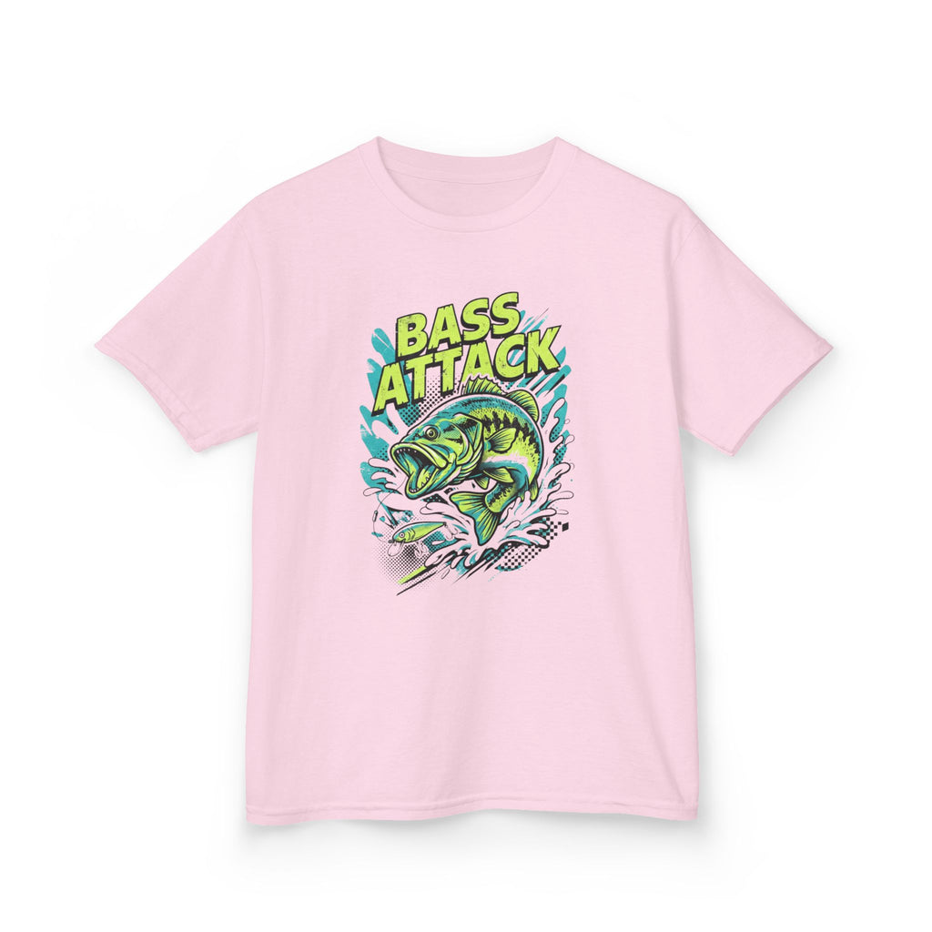 'Bass Attack' Kids Fishing T