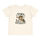 "Tiny Naturalist" Cute Girl Explorer Kids Shirt