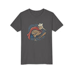 Royal Kiwi Youth T‑Shirt — Crowned Kiwi with Cape Kids Tee