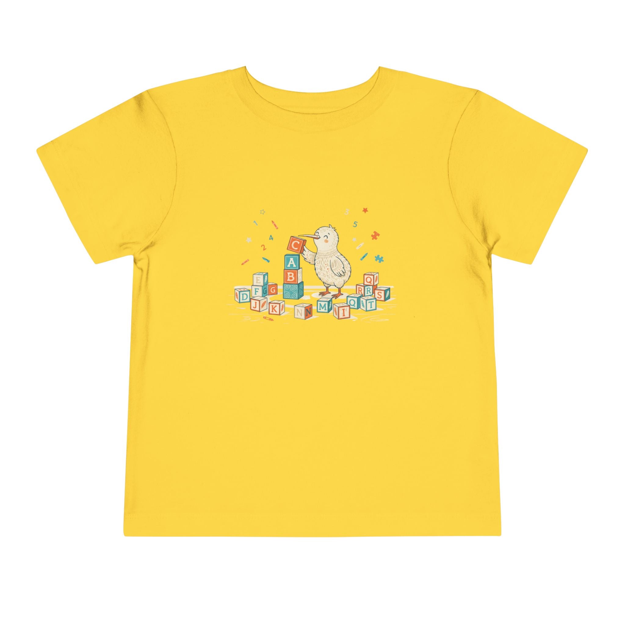 Kiwi Bird with ABC Blocks Infant Playtime Shirt