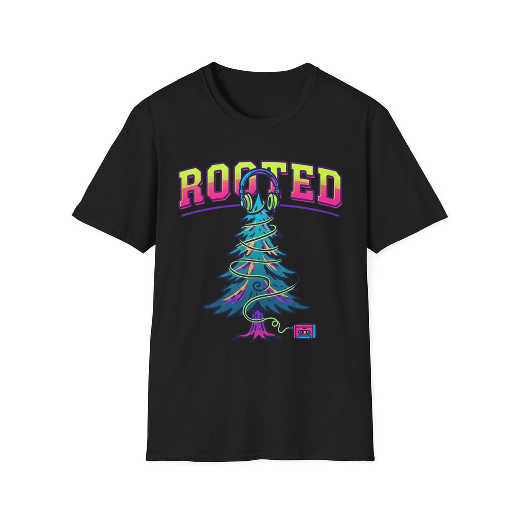 "Rooted" Colorful Tree T