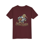 Kiwi Rugby Youth Tee — 'Egg Chaser' Vintage Sports Kids Shirt