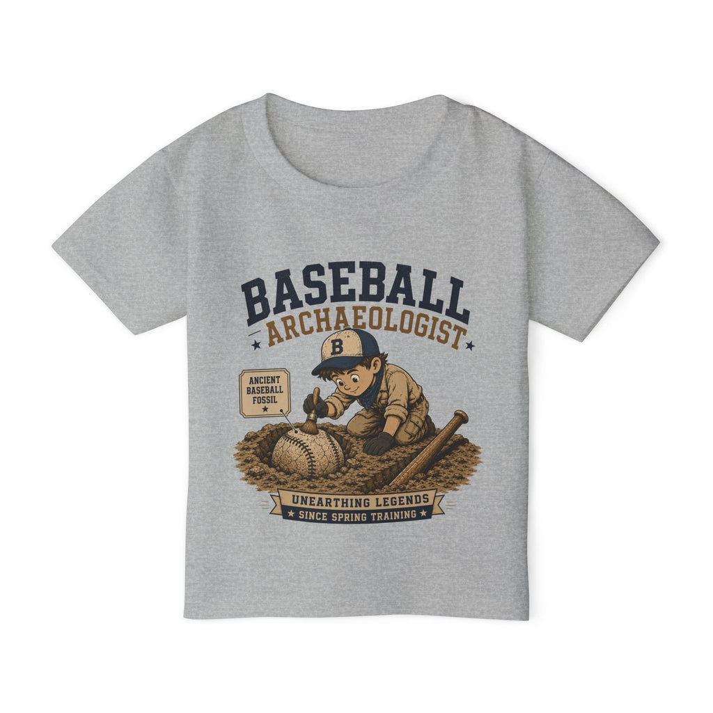 Toddler Baseball Archaeologist - Future Legend & Dirt Digger Tee