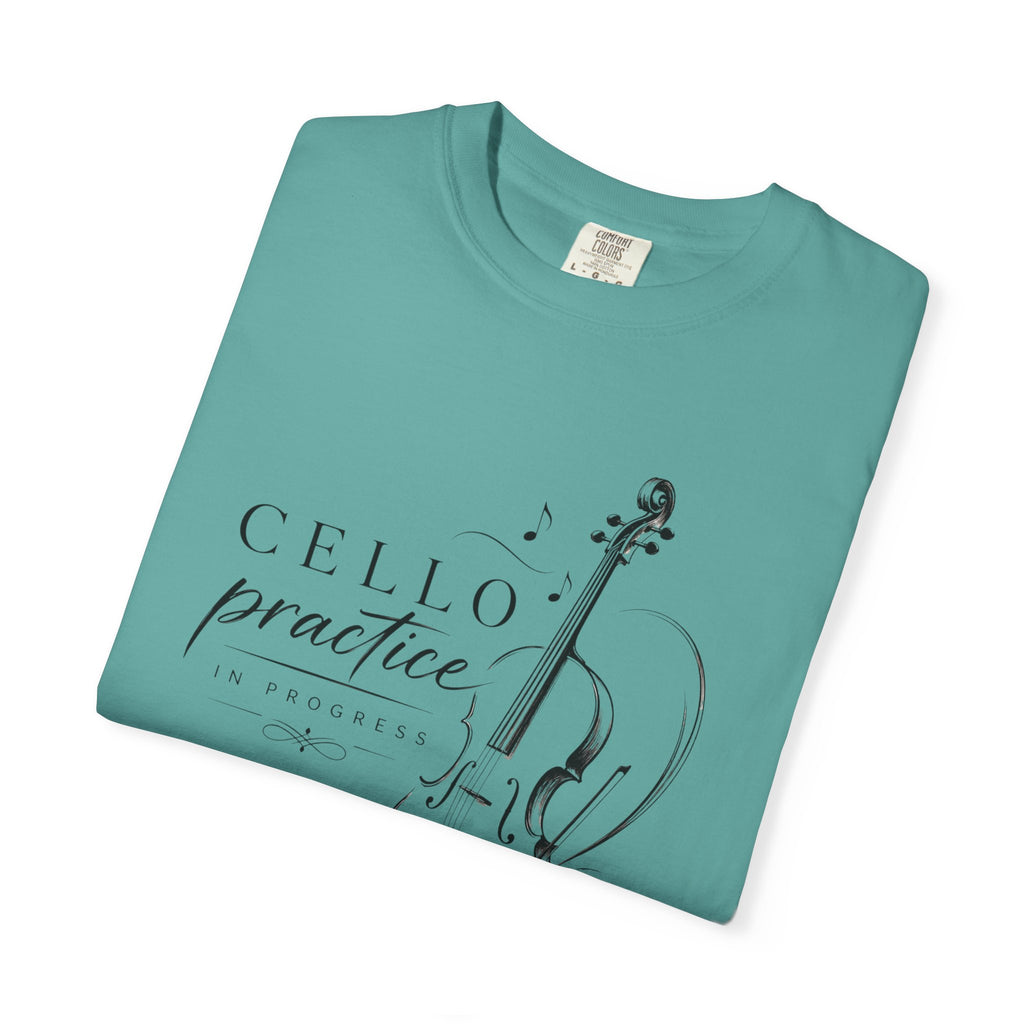 Cello Practice In Progress