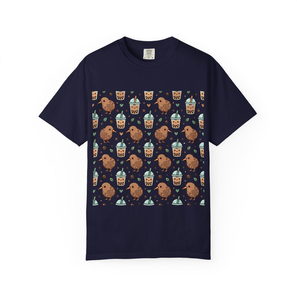 Kiwi & Boba Love + All-Over Print Tee
