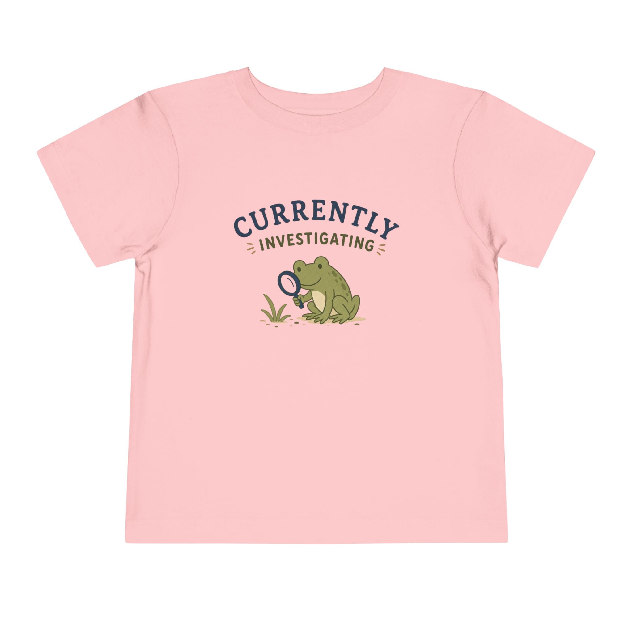 Currently Investigating Frog Toddler Tee