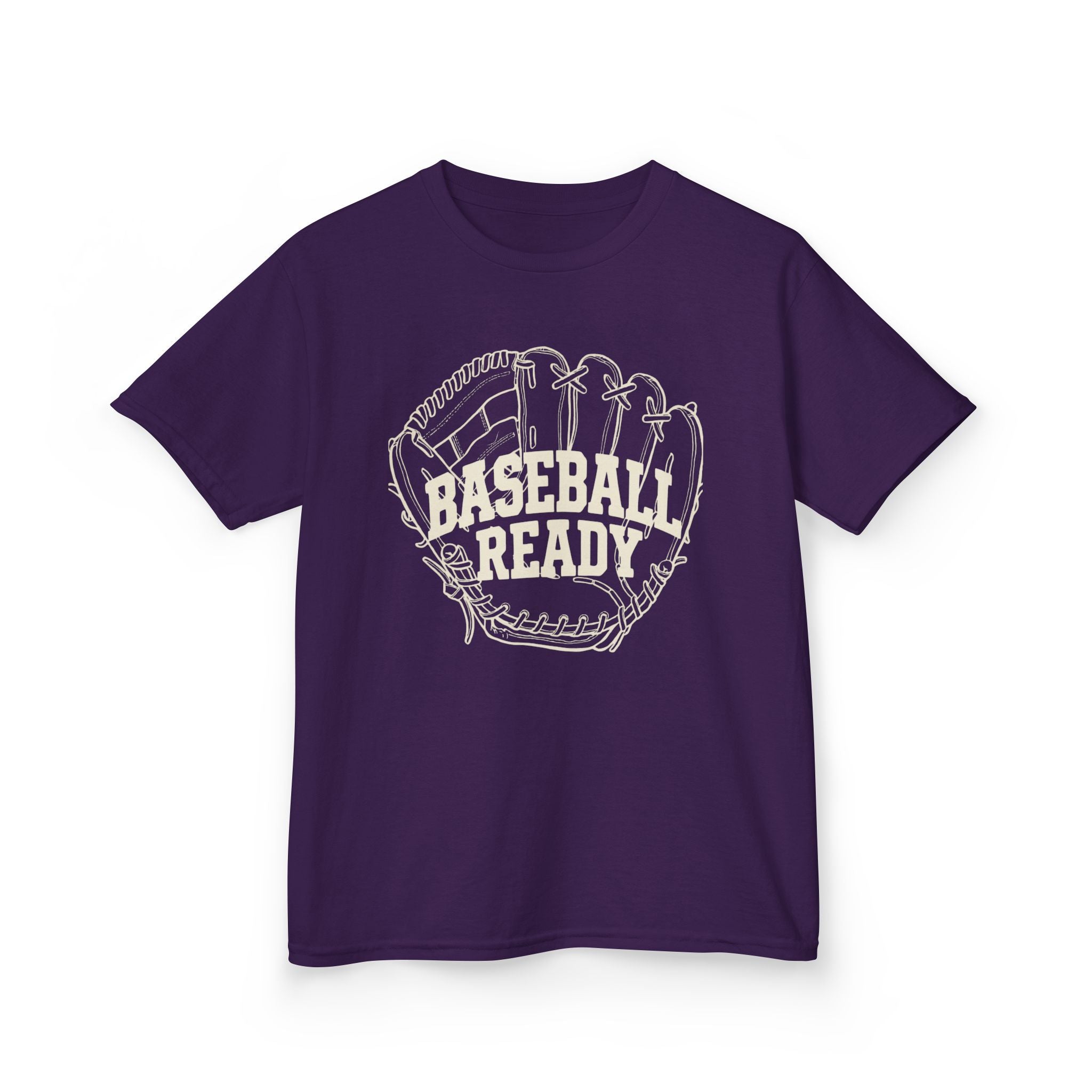 'Baseball Ready' Tee — Youth Baseball Glove Graphic Shirt