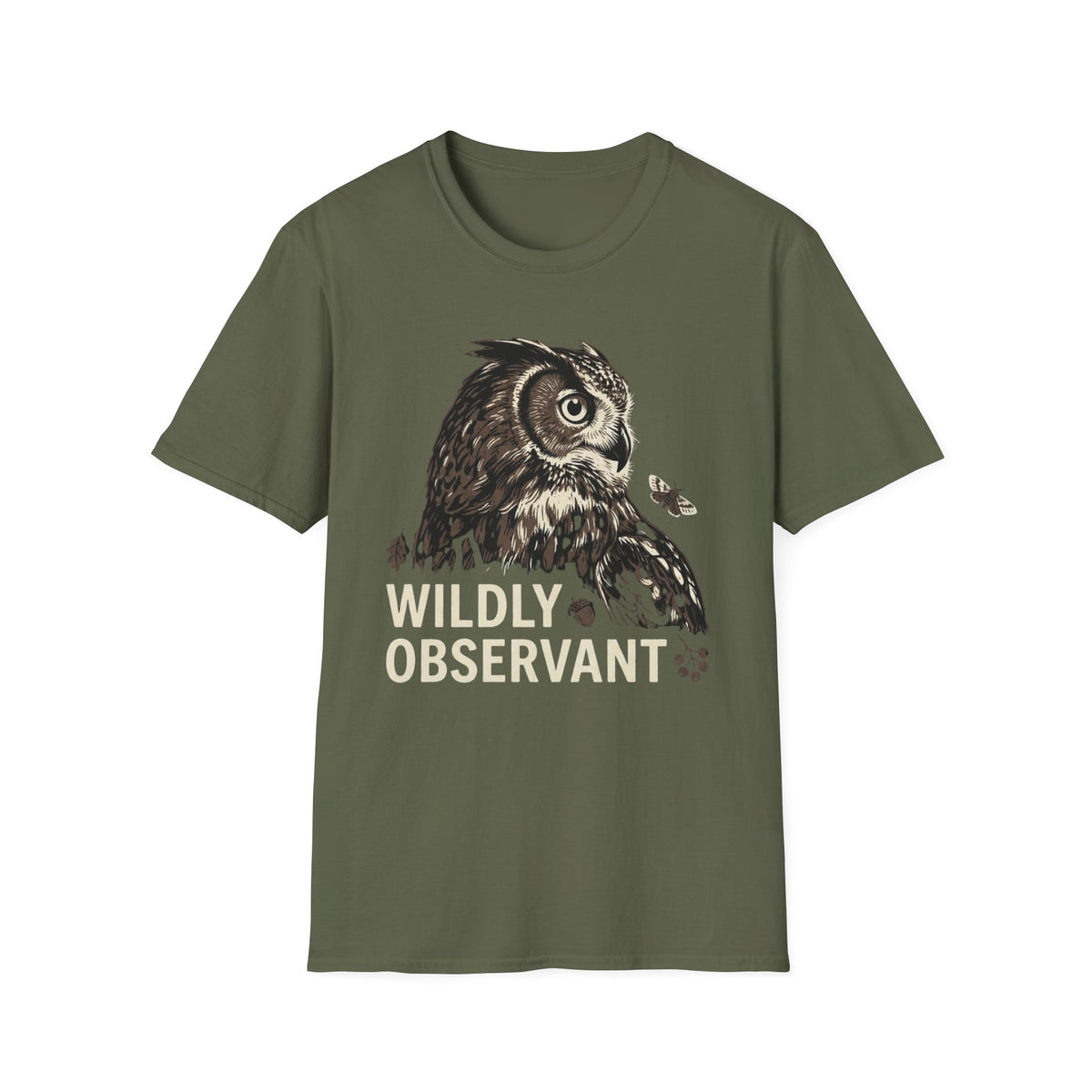Wildly Observant Owl T +Adult Size