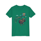 Kiwi Kite Kids Tee — Whimsical New Zealand Bird Graphic Youth Shirt