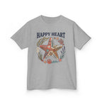 "Happy Heart" Starfish Beach Graphic T