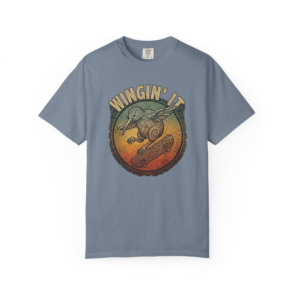 Wingin' It Kiwi  – Vintage Style Graphic Tee
