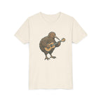 Kiwi Bird Guitar Youth Tee — Cute Musical Kiwi Kids T‑Shirt