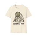 Cozy Capybara "Currently Busy" +Adult Size