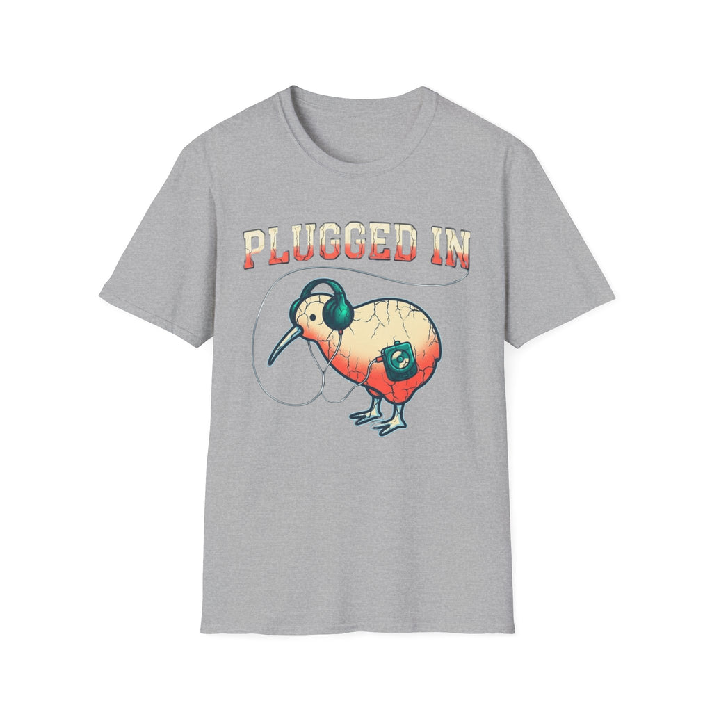 Plugged In Retro Kiwi T‑Shirt