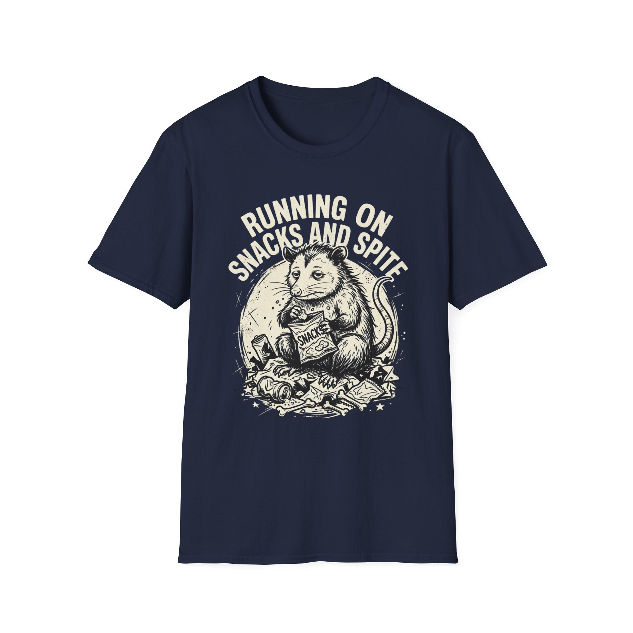 Running on Snacks and Spite Opossum T +Adult Size
