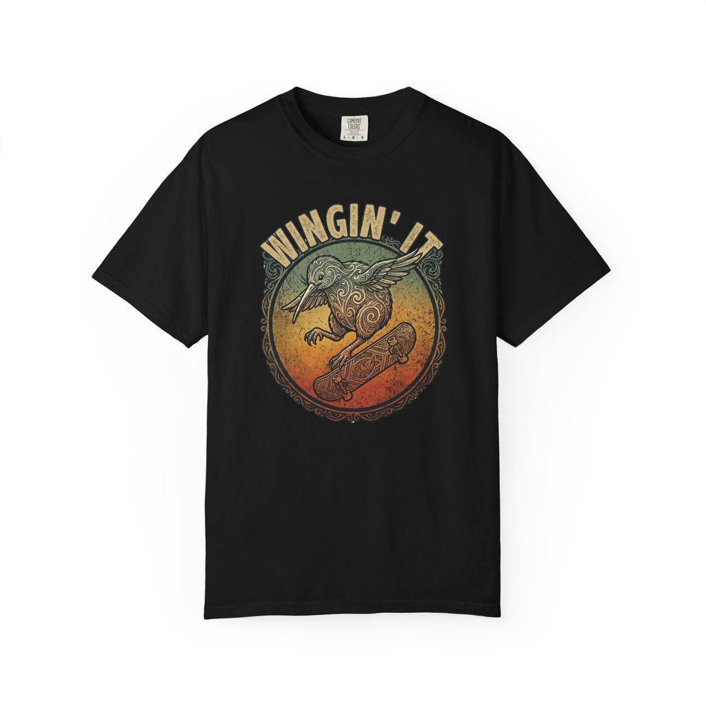 Wingin' It Kiwi  – Vintage Style Graphic Tee