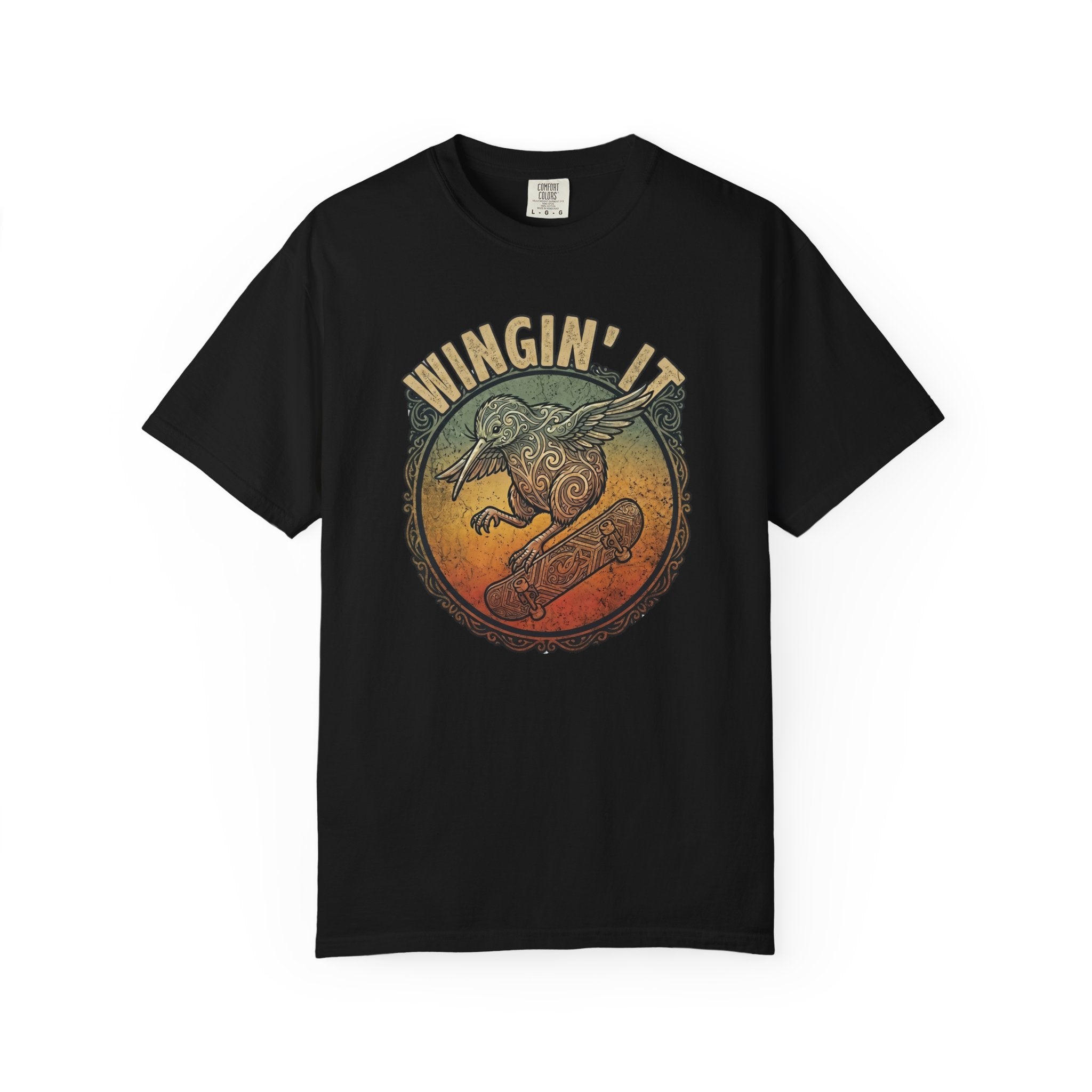 Wingin' It Kiwi  – Vintage Style Graphic Tee