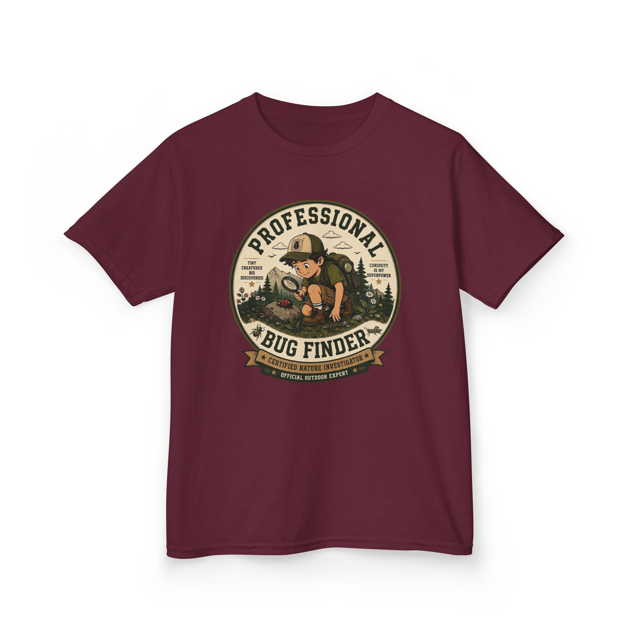 "Professional Bug Finder" Boy Explorer Tee