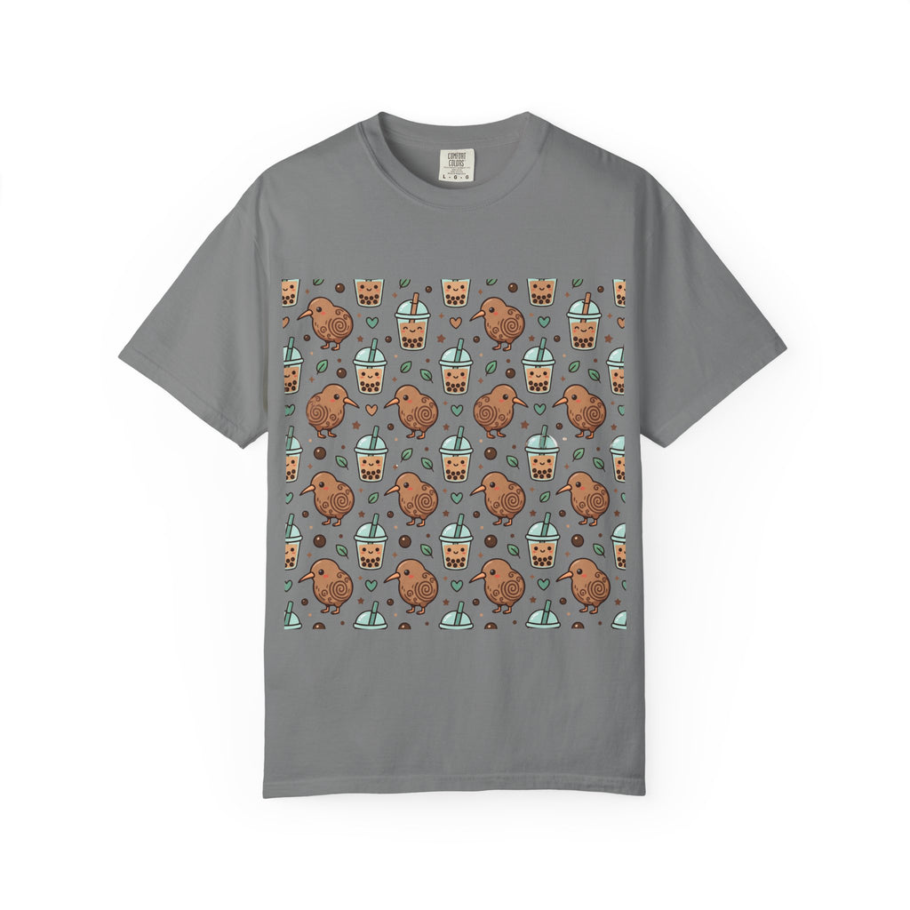 Kiwi & Boba Love + All-Over Print Tee