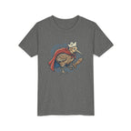 Royal Kiwi Youth T‑Shirt — Crowned Kiwi with Cape Kids Tee