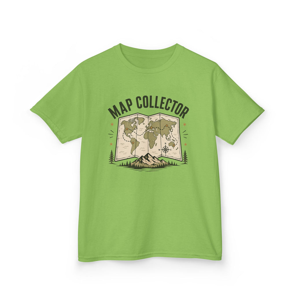 "Map Collector" World Map Adventure Tee