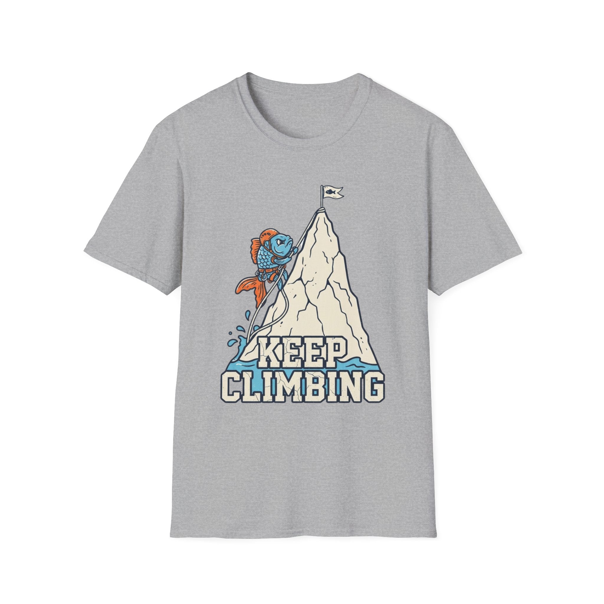 Keep Climbing Goldfish T + Adult Size