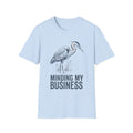 Heron 'Minding My Business' +Adult T
