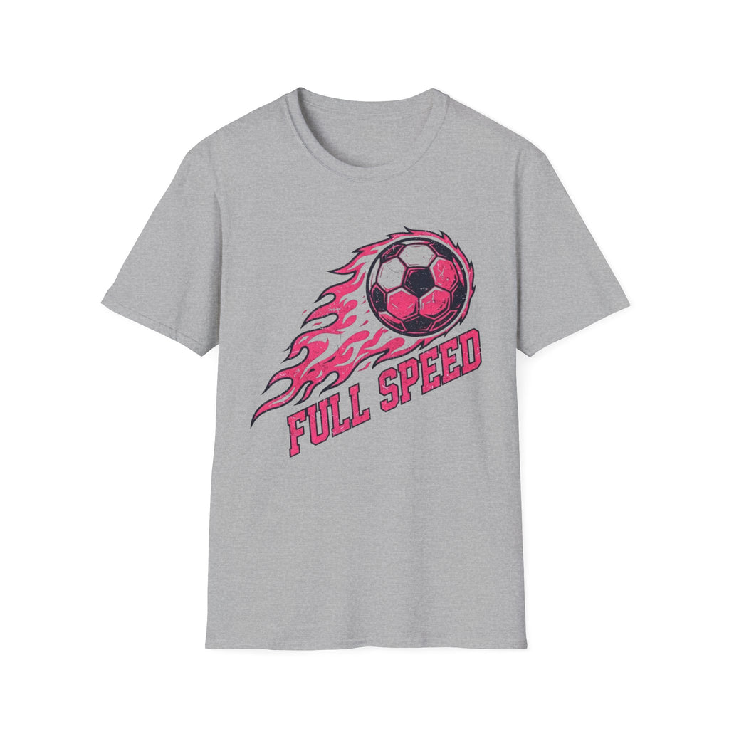 Full Speed Flaming Soccer Ball T