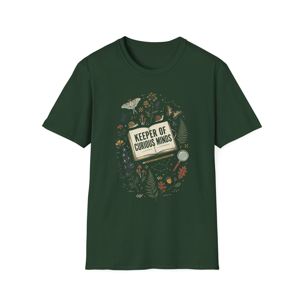 Keeper of Curious Minds T +Adult Size